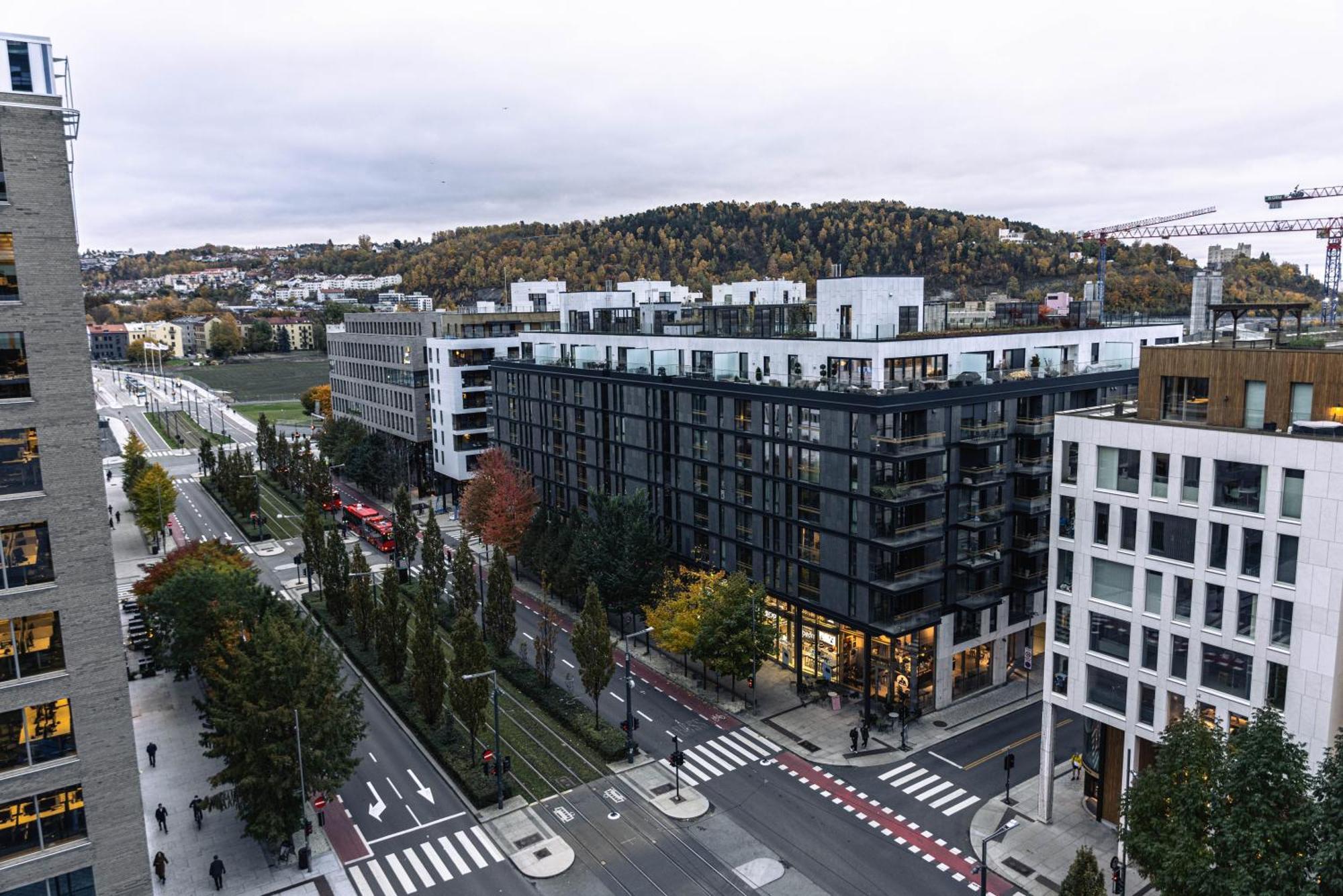 Spacious Modern 3Br Apartment At Central Oslo Barcode Zewnętrze zdjęcie