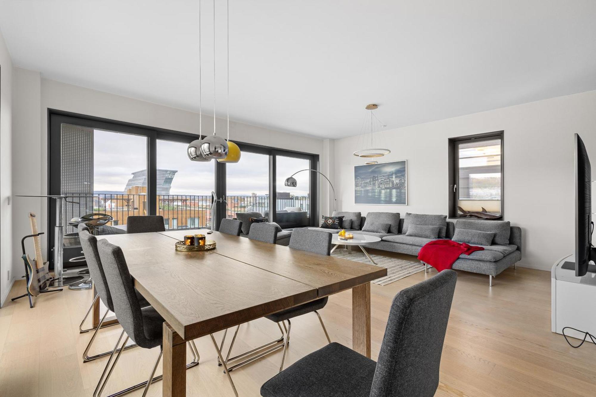 Spacious Modern 3Br Apartment At Central Oslo Barcode Zewnętrze zdjęcie